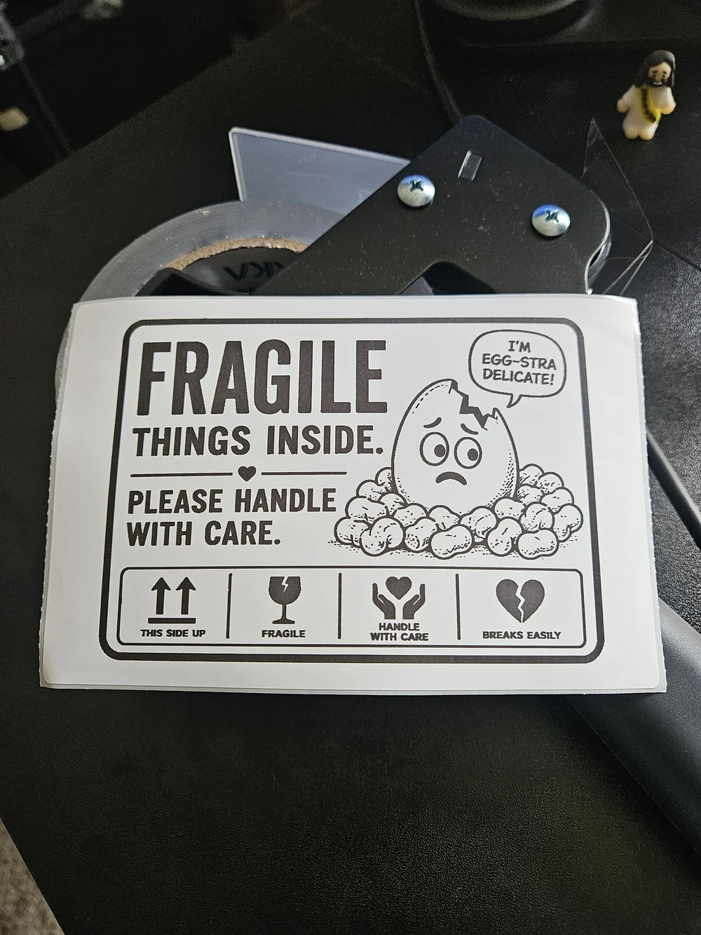 Fragile Stickers 50ct 4x6